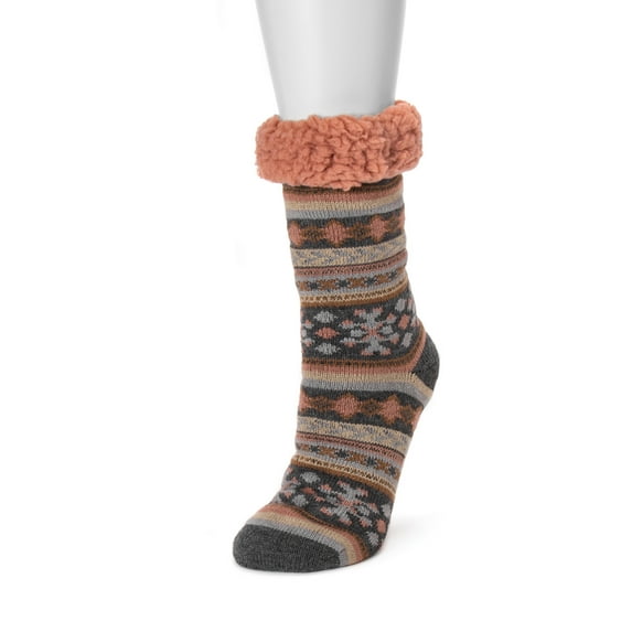 MUK LUKS Women's 1-Pair Cabin Socks
