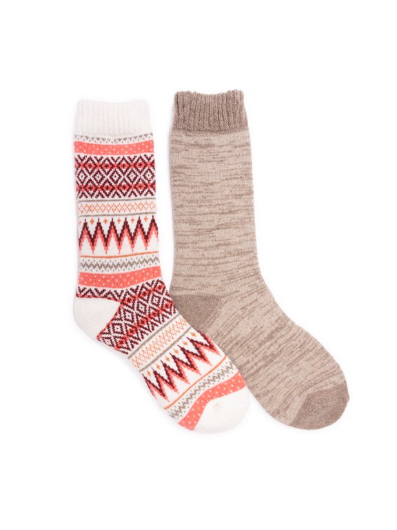 Women's 2 Pair Pack Crew Wool Socks