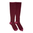 thumbnail image 1 of MUK LUKS Women's 2 Pair Pack Nylon Compression Knee High Socks, 1 of 5