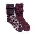 thumbnail image 1 of MUK LUKS Women's 2 Pair Pack Slouch Heat Retainer Socks, 1 of 2