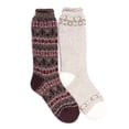 thumbnail image 1 of MUK LUKS Women's 2 Pair Pack Tall Heat Retainer Boot Socks, 1 of 3