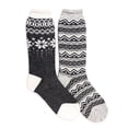 thumbnail image 1 of MUK LUKS Women's 2 Pair Pack Tall Heat Retainer Boot Socks, 1 of 3