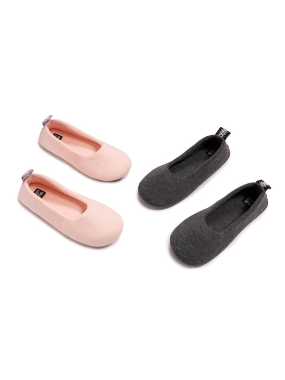 Women's 2 Pair Travel Ballerina Set