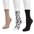 thumbnail image 1 of MUK LUKS Women's 3 Pair Pack Dream Step Crew Socks, 1 of 1