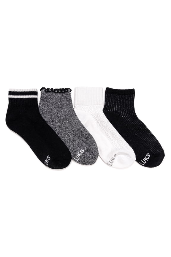 Women's 4Pack Dream Step Mini Crew Sock