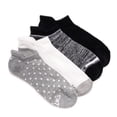 thumbnail image 1 of MUK LUKS Women's 4Pack Dream Step Sporty Low Cut Ankle Sock, 1 of 5