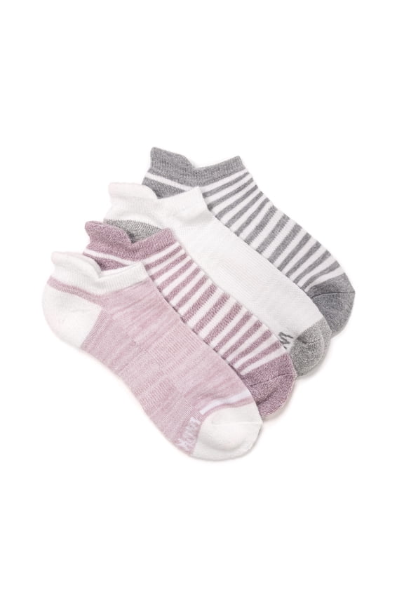 Women's 4Pack Dream Step Sporty Low Cut Ankle Sock
