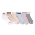 thumbnail image 1 of MUK LUKS Women's 6 Pack Dream Mini Crew Sock, 1 of 3