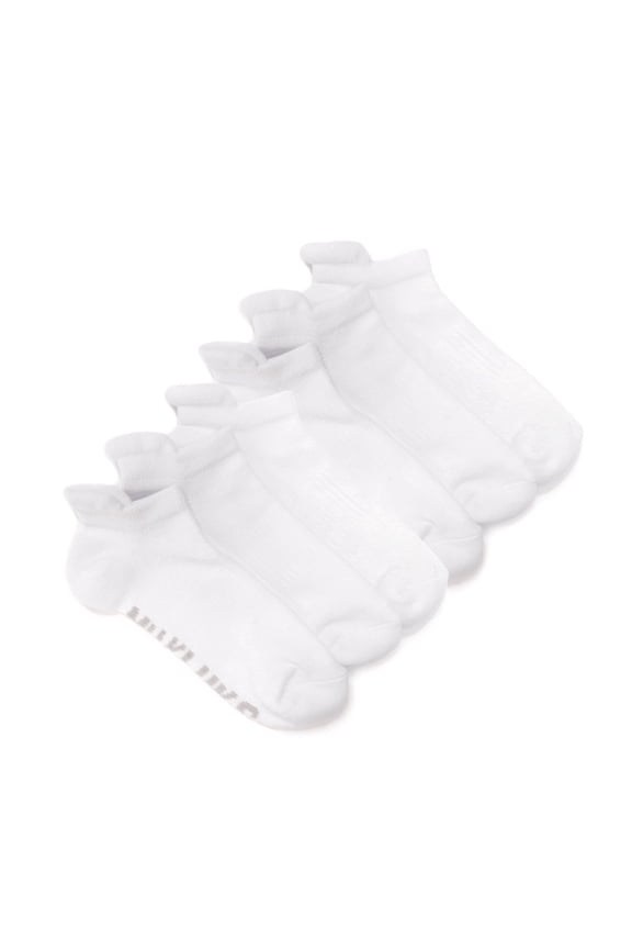 Women's 6 Pair Pack Low Cut Ankle Compression Socks