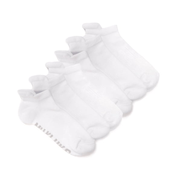 MUK LUKS Women's 6 Pair Pack Low Cut Ankle Compression Socks