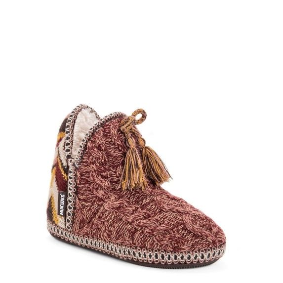MUK LUKS Women's Amira Bootie Slippers