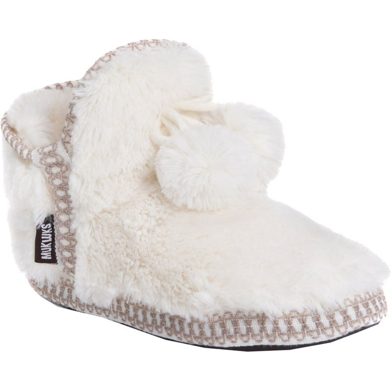 MUK LUKS Women's Amira Slipper Bootie