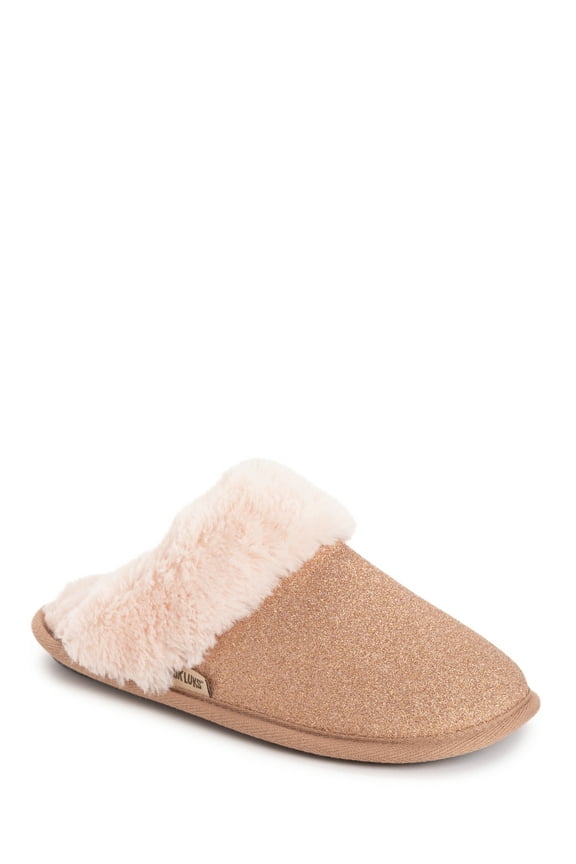 Women's Angled Sparkle Scuff Slipper