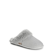 MUK LUKS Women's Angled Sparkle Scuff Slipper