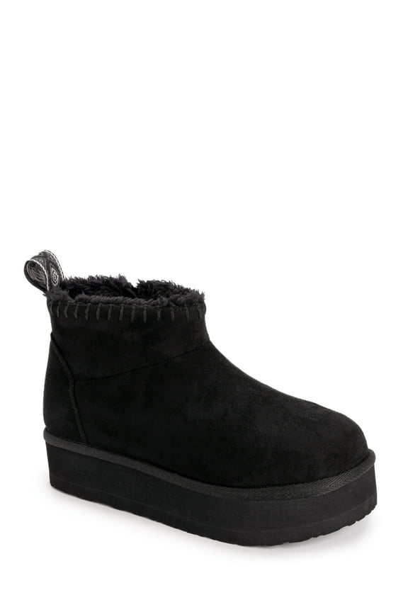 Women's Augie Mini Side Zip Cozy Bootie