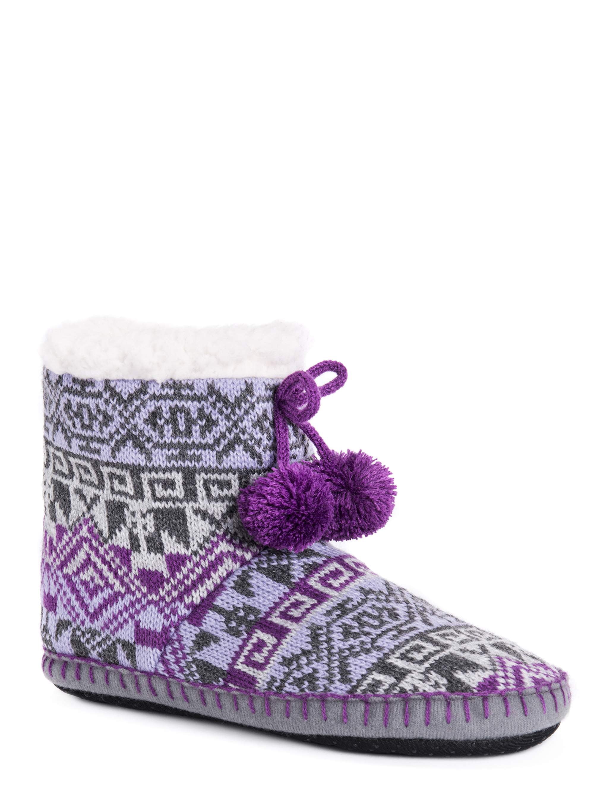 MUK LUKS Women's Bootie Slippers