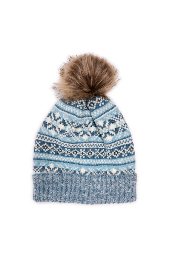 Women's Chenille Eyelash Mix Hat