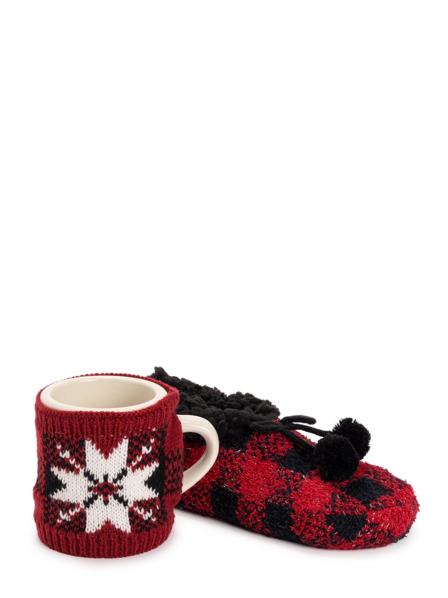 MUK LUKS Women's Cozy Low-Cut Slipper Socks