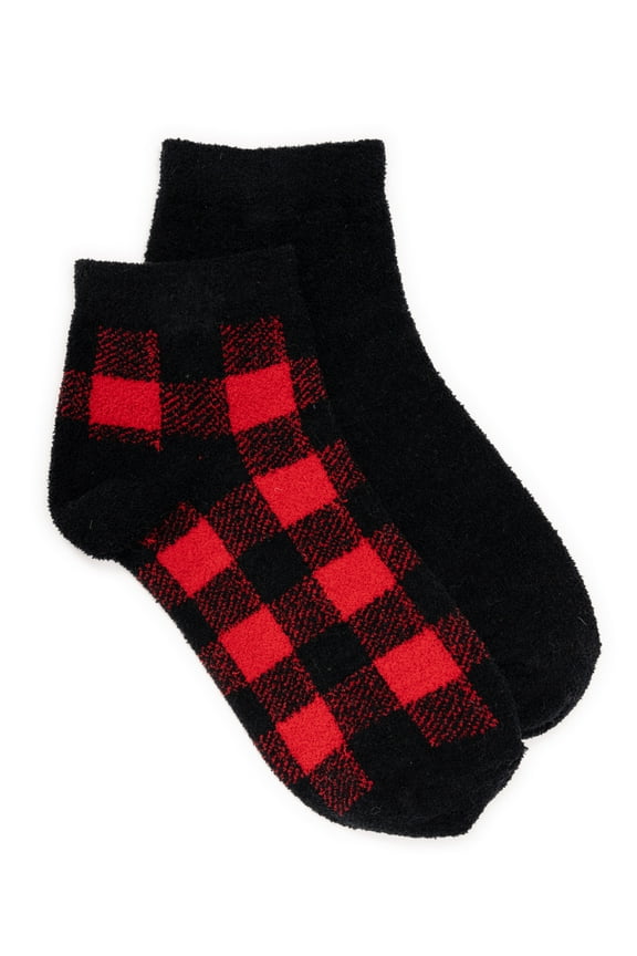 Women's Cozy Mini Crew Socks, 2-Pack, OSFM
