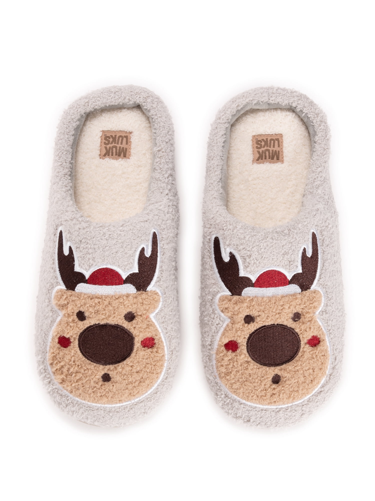MUK LUKS Women's Cozy Holiday Clog Slipper