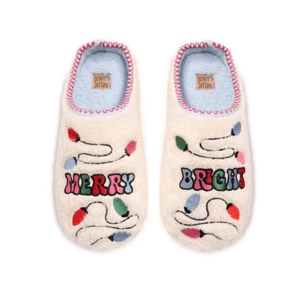 MUK LUKS Women's Cozy Holiday Clog Slipper