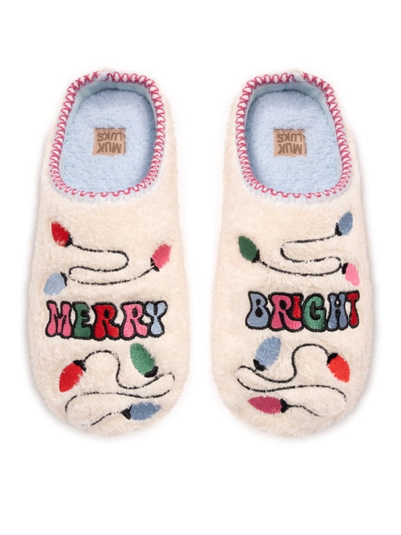 Women's Cozy Holiday Clog Slipper