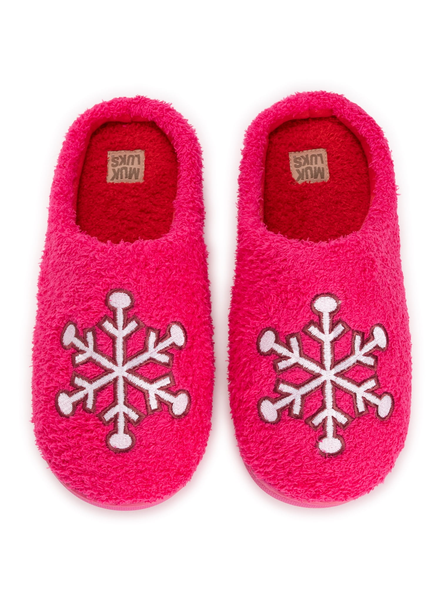 Walmart daily deals:  MUK LUKS Women's Cozy Holiday Clog Slipper