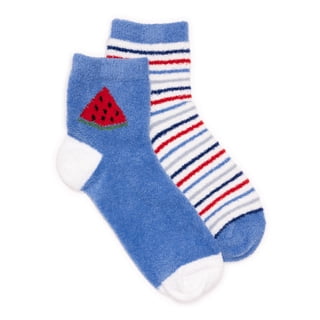MUK LUKS Women's Cozy Novelty Socks, 2-Pack