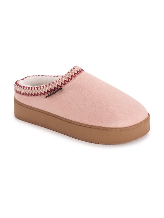 Women's Cressida Platform Clog Microfiber Slippers