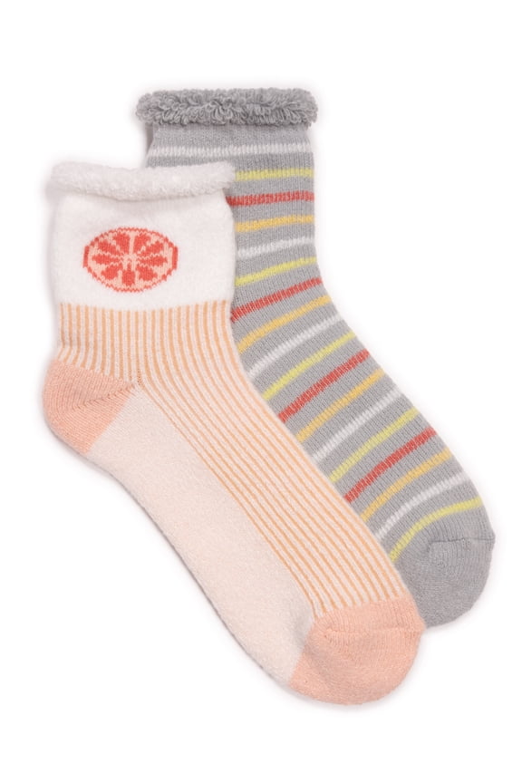 Women's Crew Lounge Socks, 2-Pack, OSFM