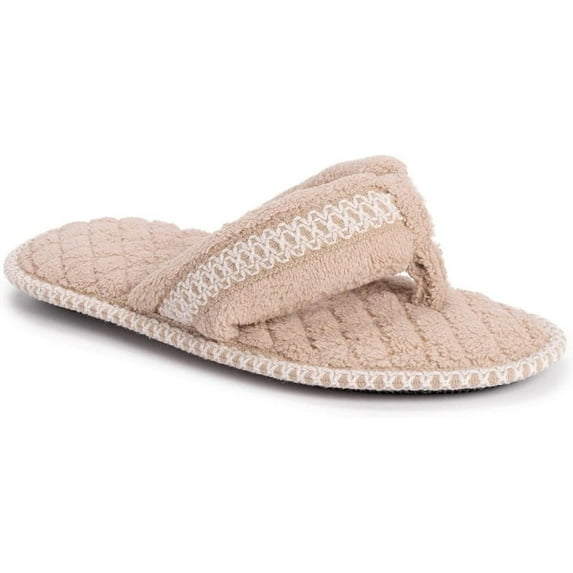 MUK LUKS Women's Darlene Thong Slipper