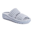 thumbnail image 1 of MUK LUKS Women's Double Strap Slide-Cloud Ribbed Terry Slipper, 1 of 10