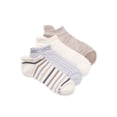 thumbnail image 1 of MUK LUKS Women's Dream Step Low-Cut Ankle Socks, 4-Pack, OSFM, 1 of 6
