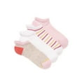 thumbnail image 1 of MUK LUKS Women's Dream Step Low-Cut Ankle Socks, 4 Pair Pack, 1 of 4