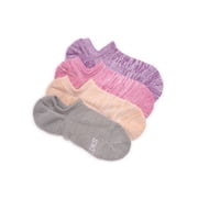 Women's Dream Step No-Show Liner Socks, 4-Pack, OSFM