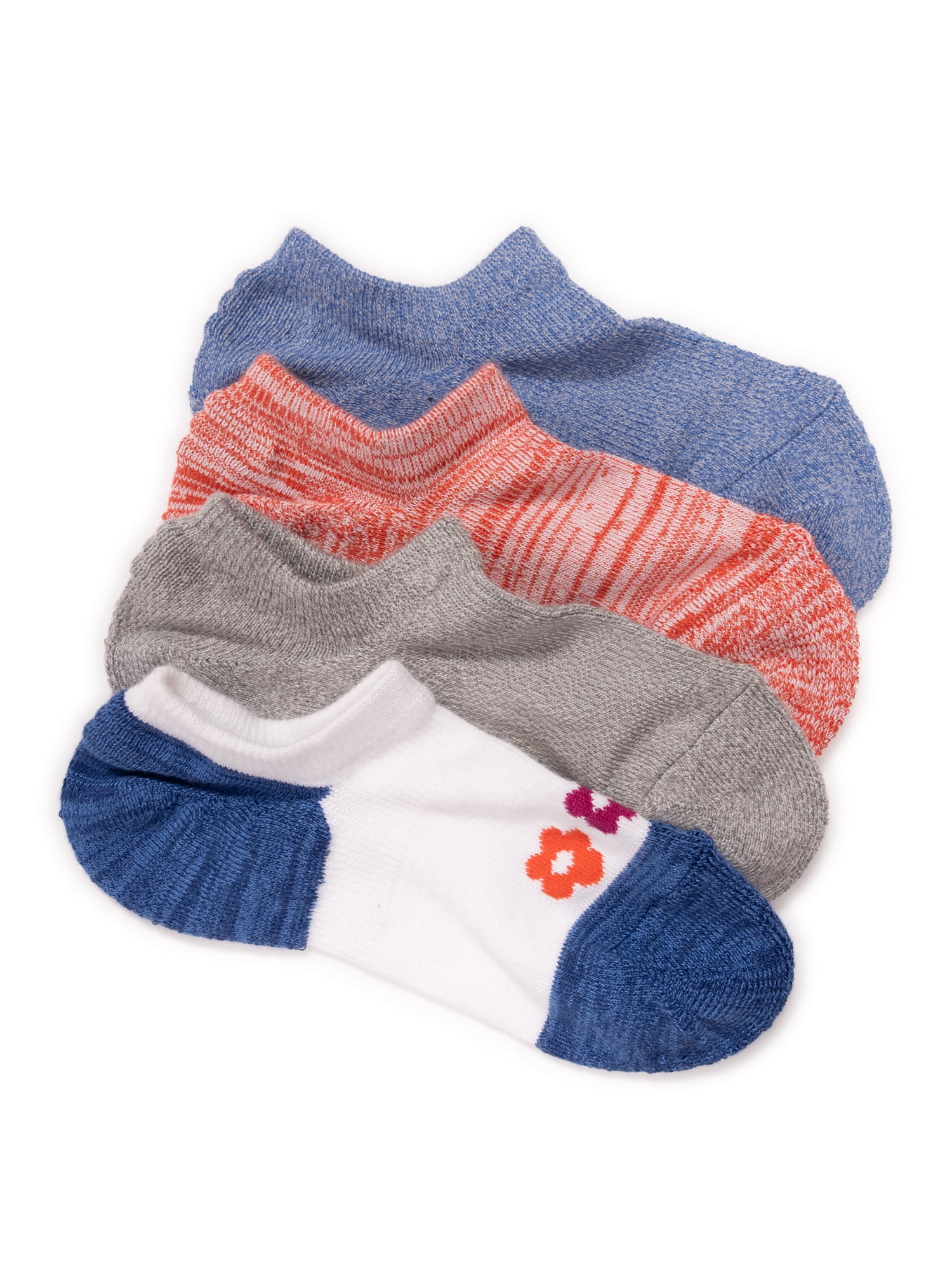 Women's Dream Step No-Show Liner Socks, 4-Pack, OSFM