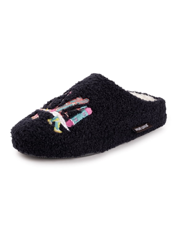 Women's Embroidered & Punch Needle Clog - Vintage Winter