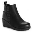 thumbnail image 1 of MUK LUKS Women's England Oxford Wedge Booties, 1 of 9