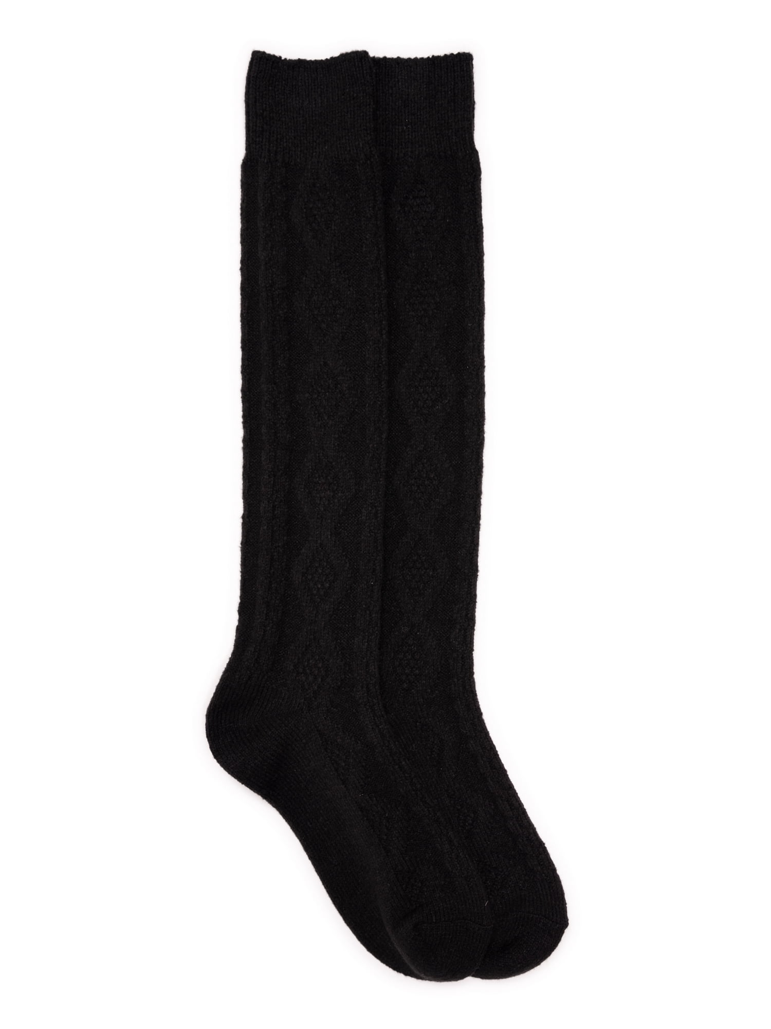 MUK LUKS Women's Fluffy Dream Knee-High Boot Sock, 1-Pack, OSFM