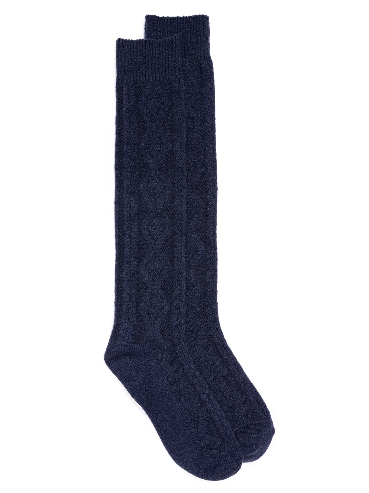 MUK LUKS Women's Fluffy Dream Knee-High Boot Sock, 1-Pack, OSFM