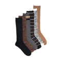 thumbnail image 1 of MUK LUKS Women's Fluffy Dream Tall Boot Socks, 6-Pack, OSFM, 1 of 6
