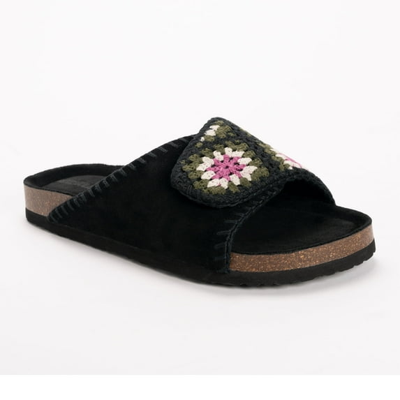 MUK LUKS Women's Gigi Crochet Sandal