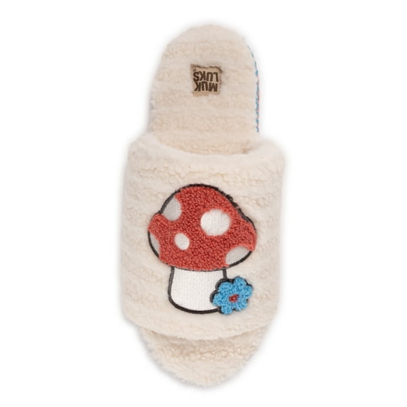 MUK LUKS Women's Graphic Cozy Slide Slipper