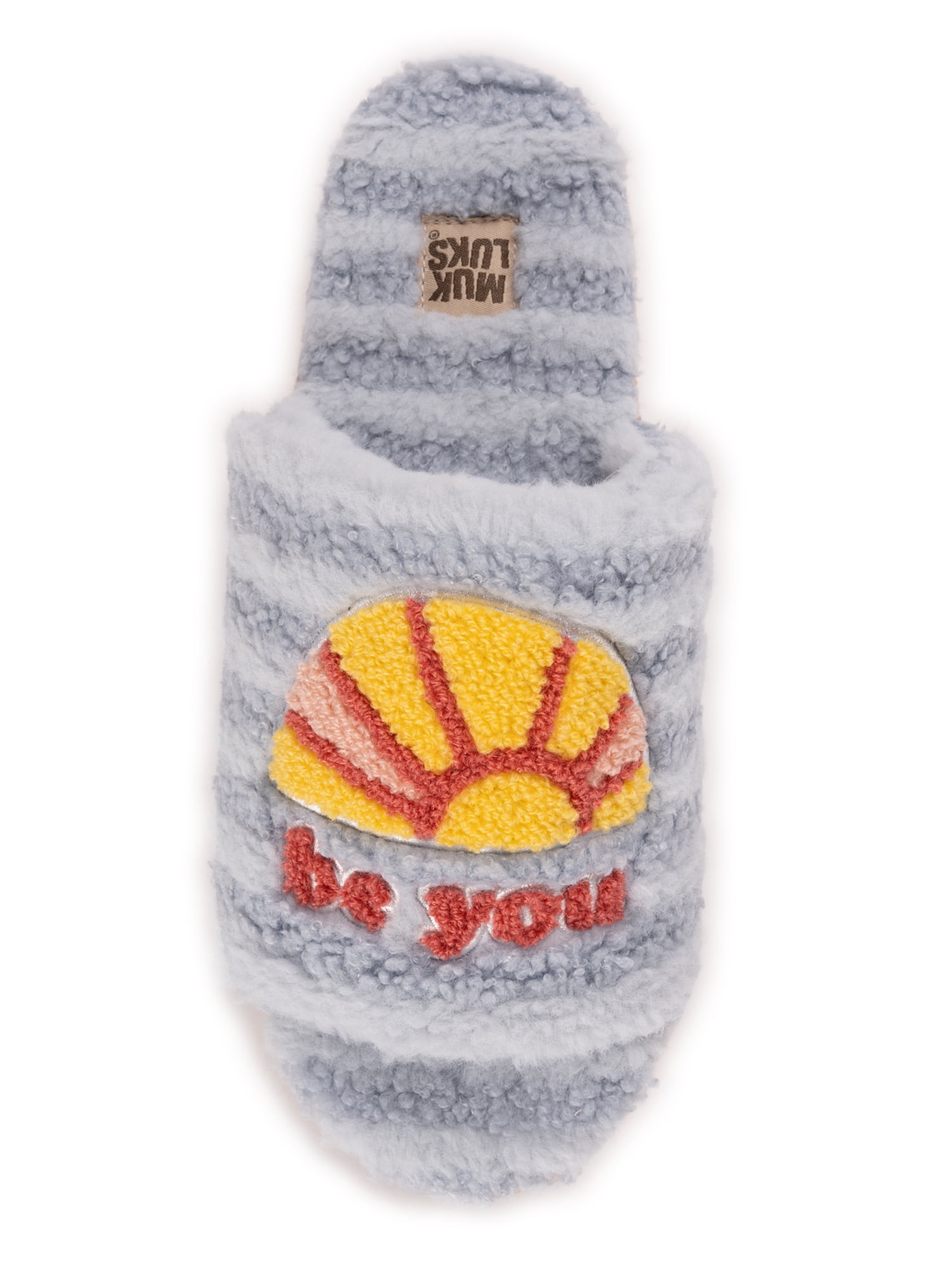 Muk Luks Women's Cozy Short Fleece Wrap Robe - Blue Snowflakes Pattern, Soft Polyester Robe For Lounging