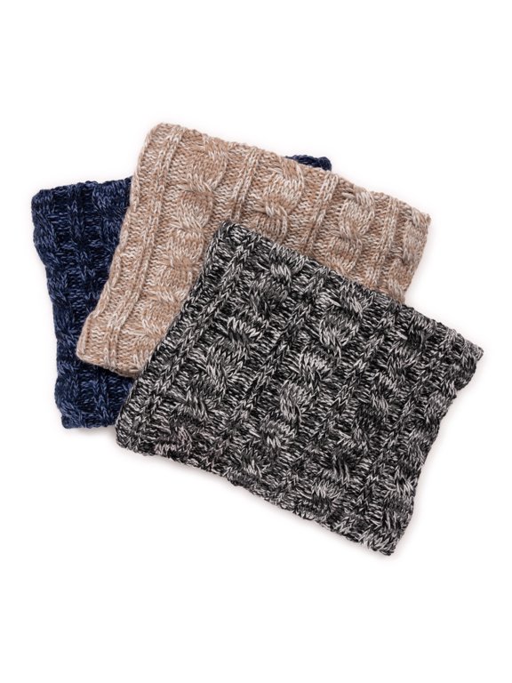 Women's Heat Retainer Cabled Knit Snood