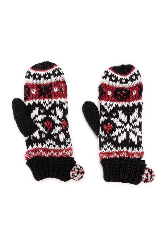Women's Icelandic Patterned Mitten
