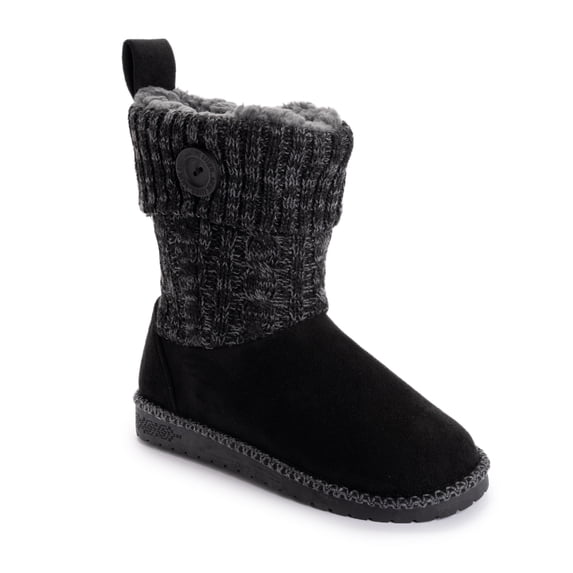 MUK LUKS Women's Janet Mid Calf Knit Boots