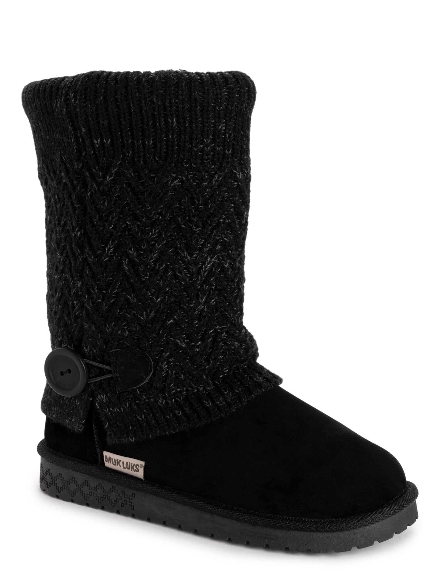MUK LUKS Women's Janie Knit Cuff MidCalf Boot