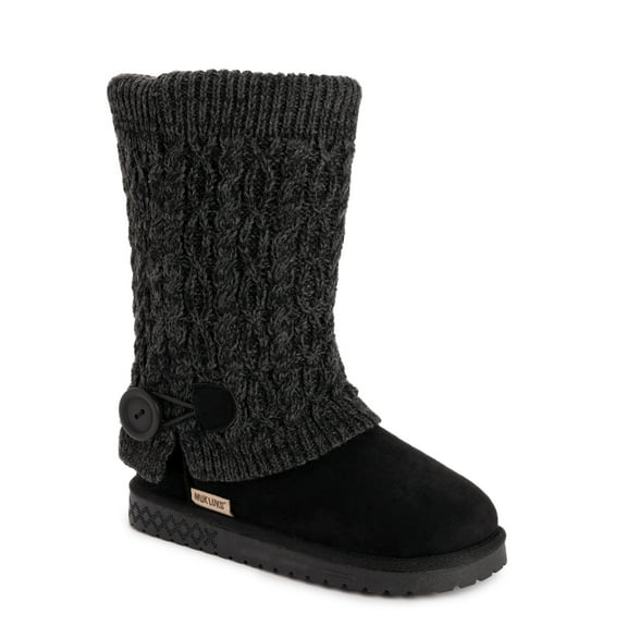 MUK LUKS Women's Janie Knit Cuff Mid-Calf Boot