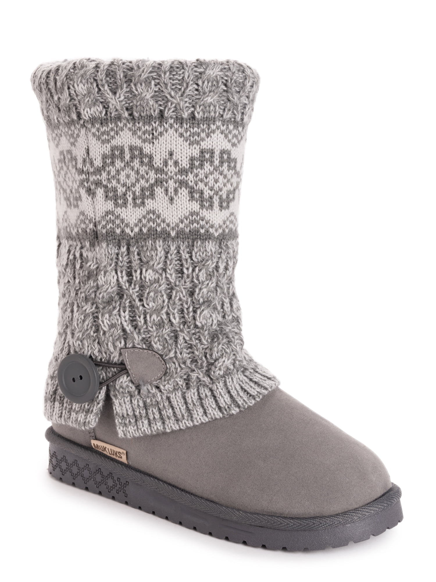 MUK LUKS Women's Janie Knit Cuff MidCalf Boot